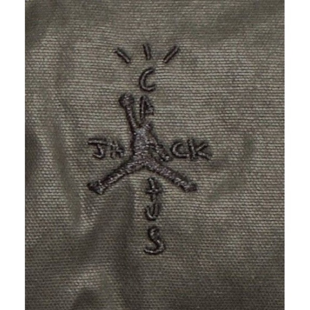 Air Jordan x Travis Scott Cactus Jack Waxed Black Jacket DZ5474-010 Men's‎ M NEW - Picture 10 of 16